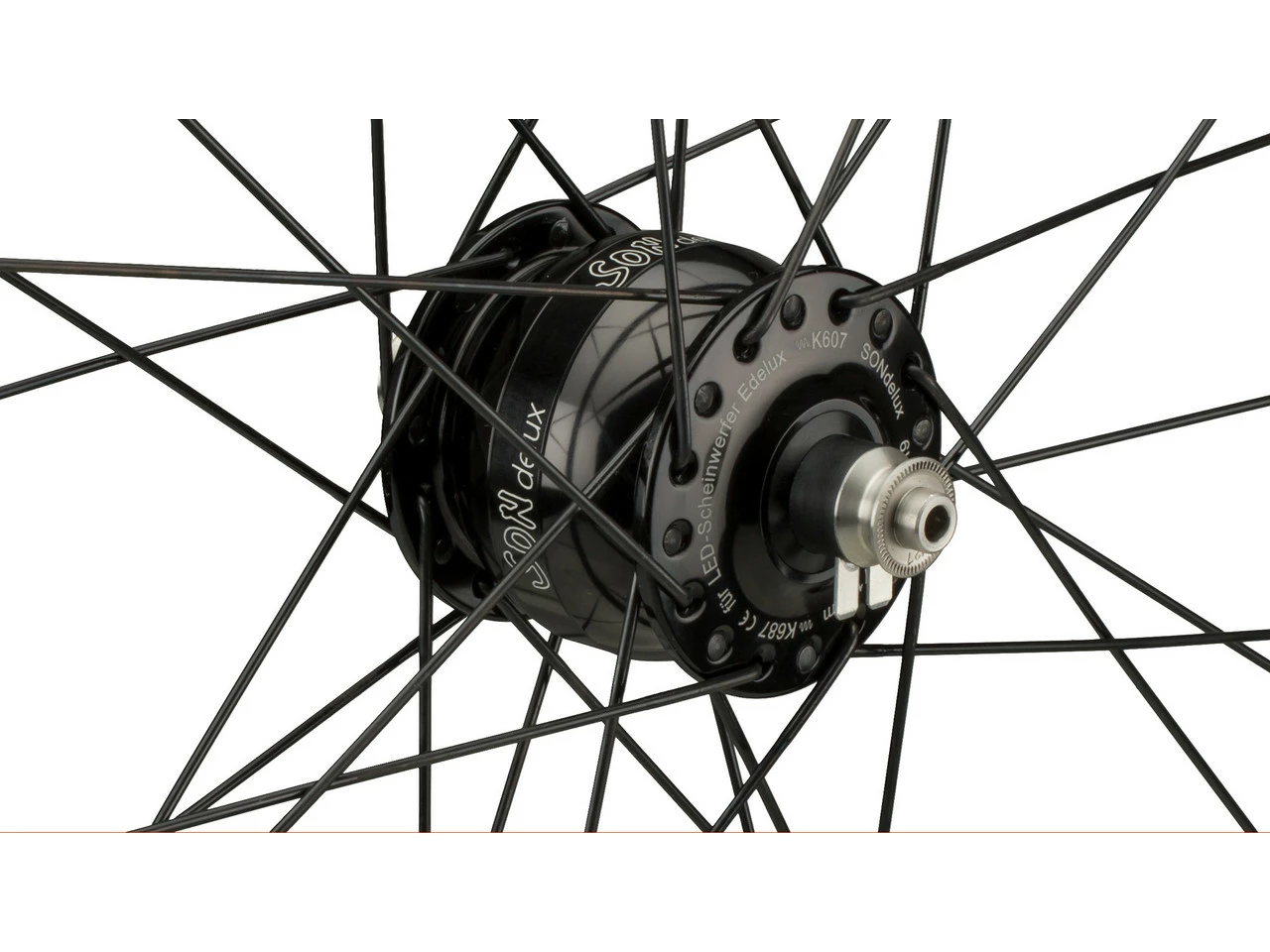 SON Delux + CXP Pro + Sapim Race 28" Laufrad 2 SON Delux + CXP Pro + Sapim Race 28" Laufrad – Bild 2