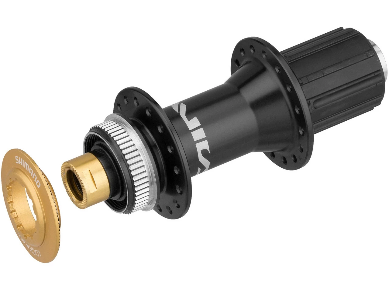 Shimano Saint HR-Nabe FH-M825 Disc Center Lock Für 12 Mm Steckachse 2 Shimano Saint HR-Nabe FH-M825 Disc Center Lock Für 12 Mm Steckachse – Bild 2