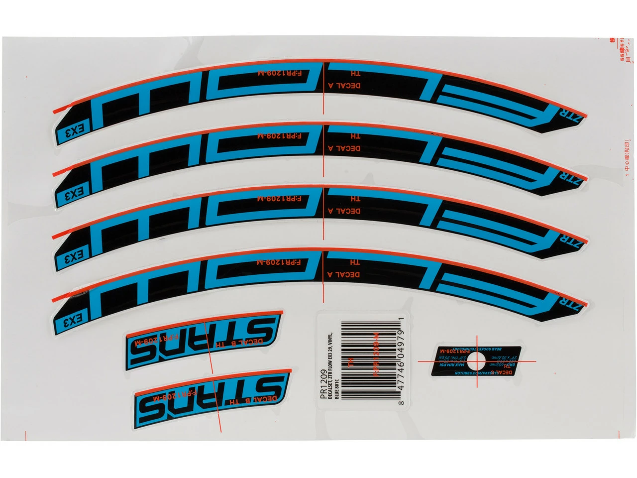 Notubes Decal-Set Für ZTR Flow EX3 2 Notubes Decal-Set Für ZTR Flow EX3 – Bild 2