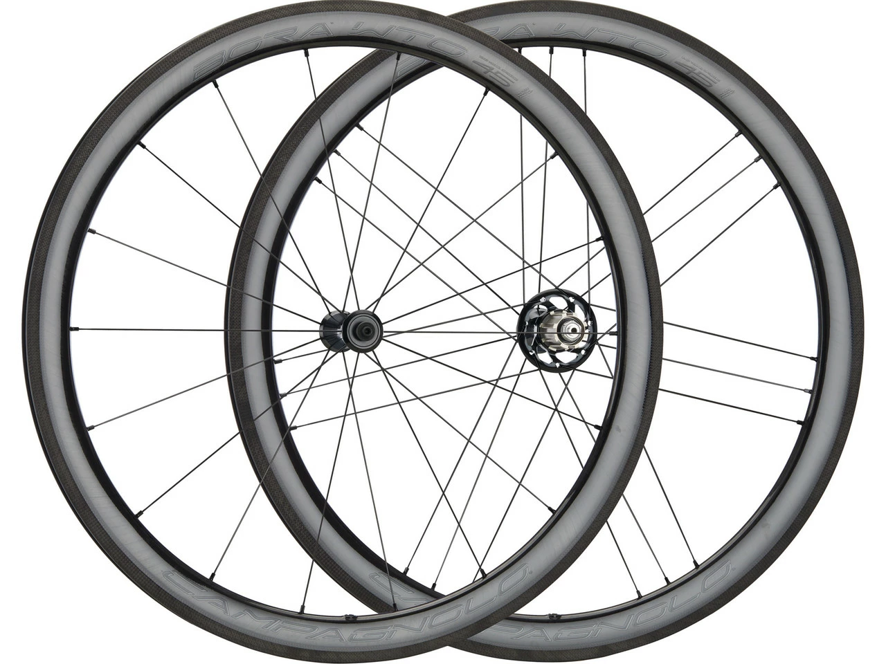 Campagnolo® Bora WTO 45 Carbon Road 28" Laufradsatz 1 Campagnolo® Bora WTO 45 Carbon Road 28" Laufradsatz